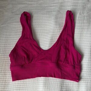 P’tula Ribbed Bra Pink M